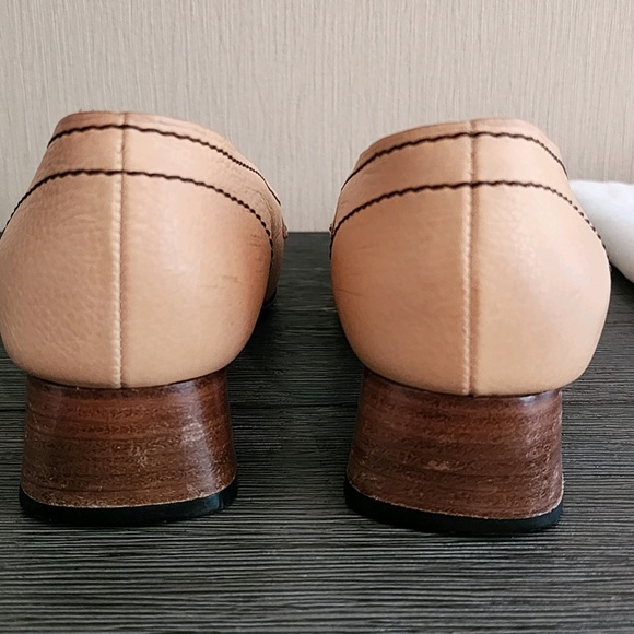 Authentic Prada Vintage Genuine Leather Upper/Lining/Sole Two Tone Loafers - Picture 13 of 14